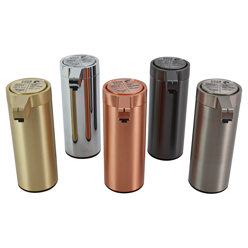 9.2oz Stainless Steel Pump Soap Dispenser FCC 2W Battery Operated
