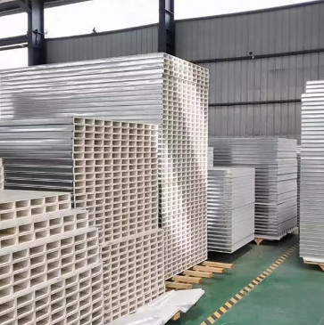 Color Steel Plate Glass Magnesium Board Fireproof Insulation Hollow Purification