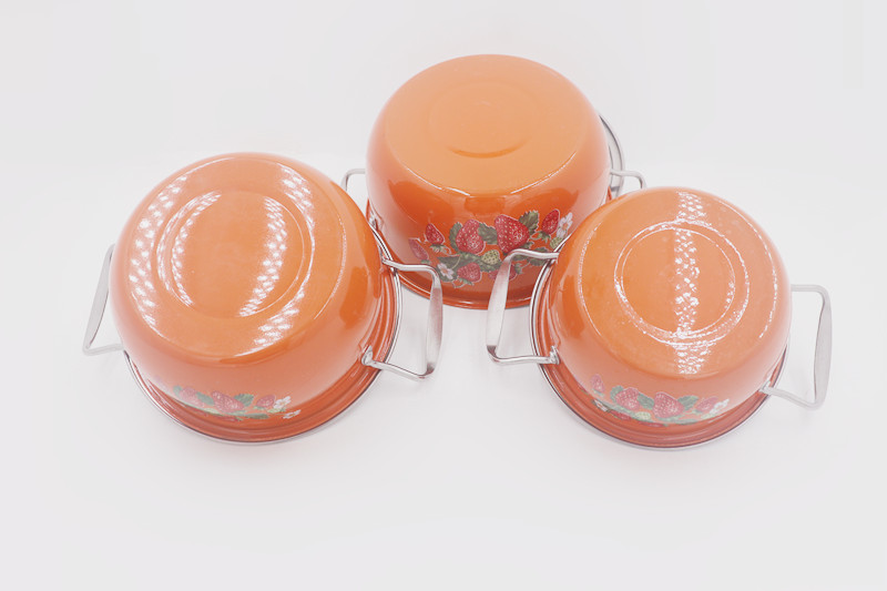 Outdoor SS 0.085cbm Casserole Cooking Pot Non Stick Sauce Pan