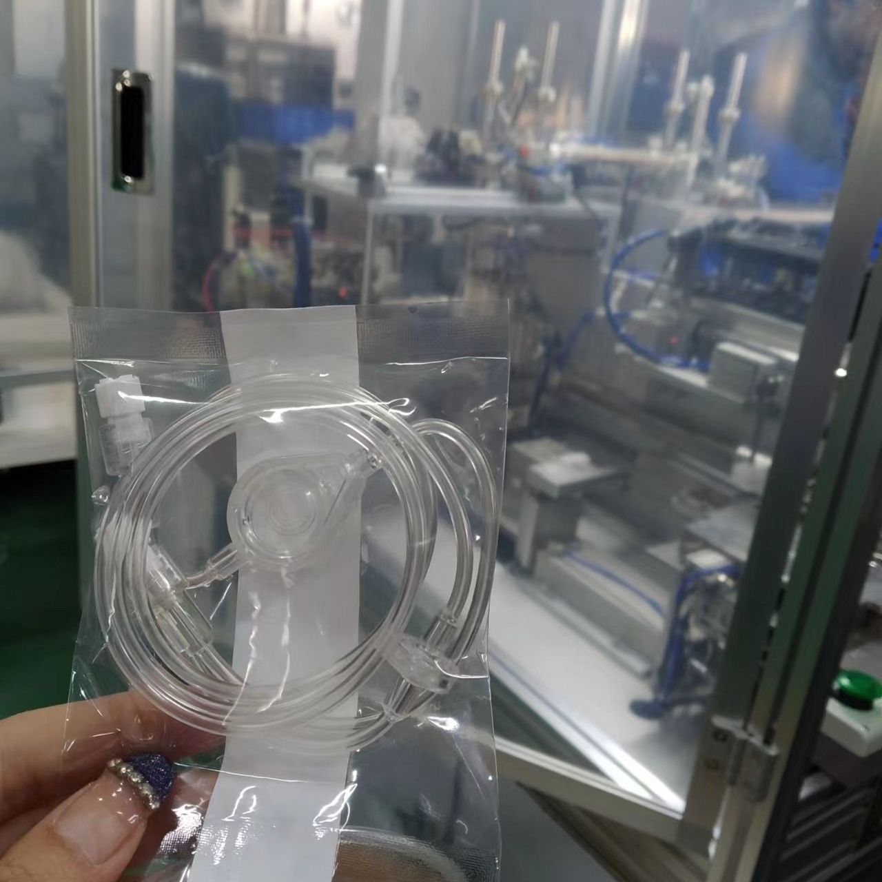 Disposable Cannula Manufacturing Machine Smooth Welding With Automatic Counting Function
