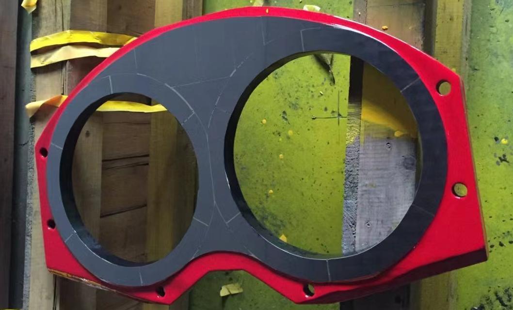 Factory Delivery Schwing Putzmeister Concrete Pump Glass Plate Spectacles Plate