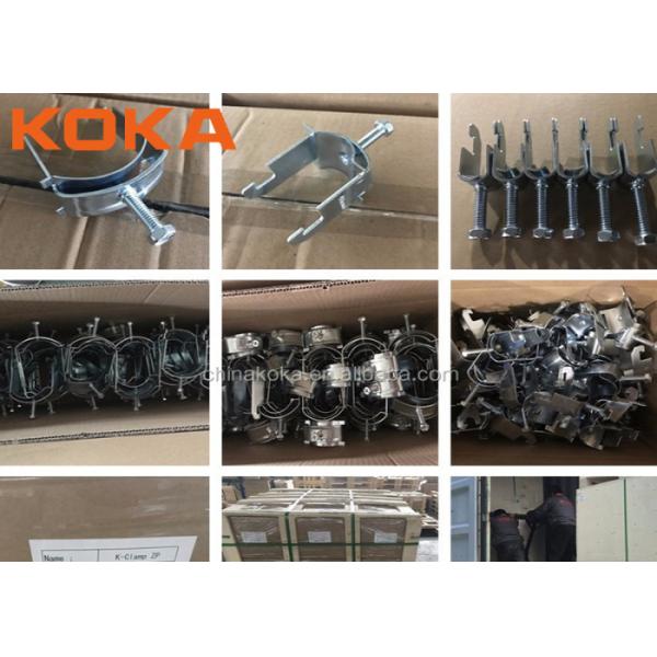 1/2 Inch Strut Pipe Clamps Galvanized Steel U Shaped Unistrut Cable Clamp
