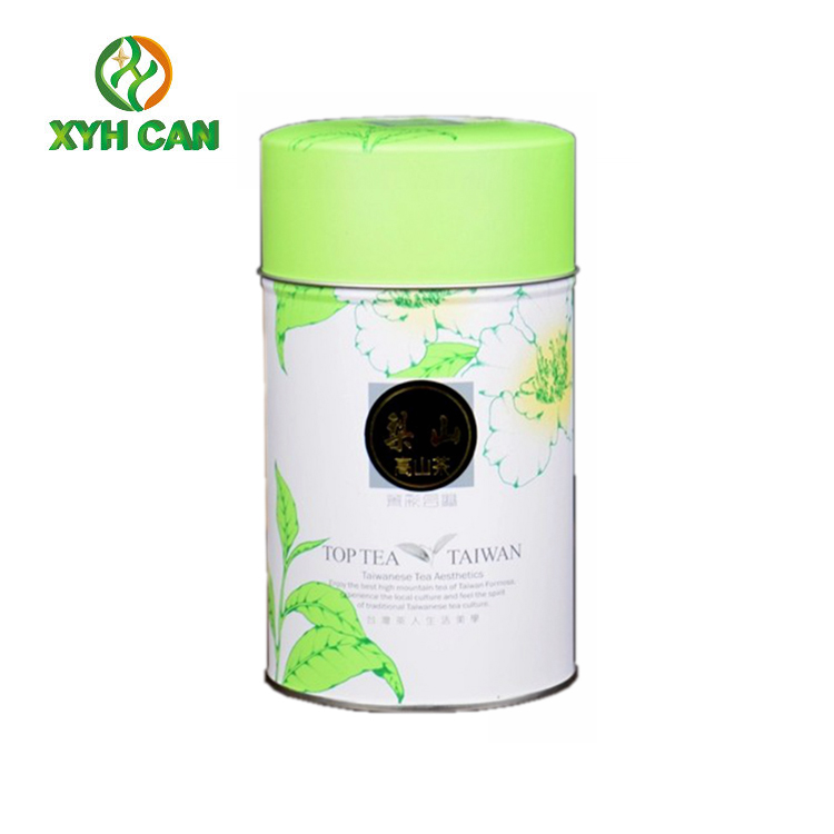 Tea Tin Can with Screw Top Tin Containers Tin Storage Containers For Food
