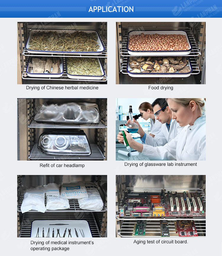 Decomposed 400W Vacuum Drying Oven For Biological Products
