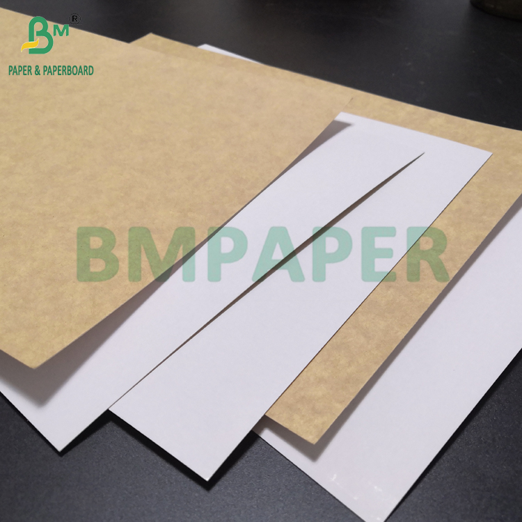 200 - 365g CKB Folding Carton White Coated Kraft Paper Board For Cake Boxes