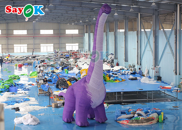 Oxford Cloth Inflatable Dinosaur Model Blow Up Dinosaur Balloon For Advertising
