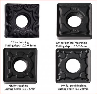 Steel Machining YC331 YC332 Chipbreaker Indexable Inserts