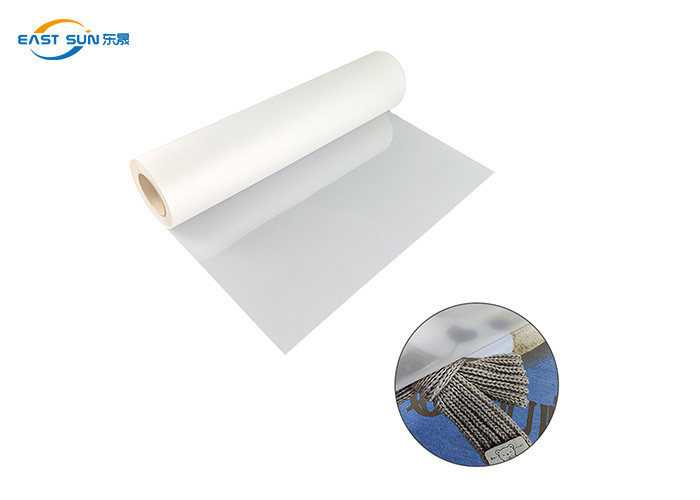 Textile Printing Matte DTF PET Film Roll 60cm Hot Peel Double Side