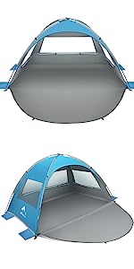 Large beach tent