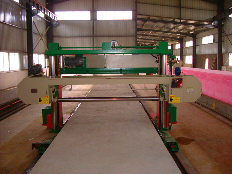 Horizontal Industrial Hot Wire Foam Cutter , PLC Foam Die Cutting Machine