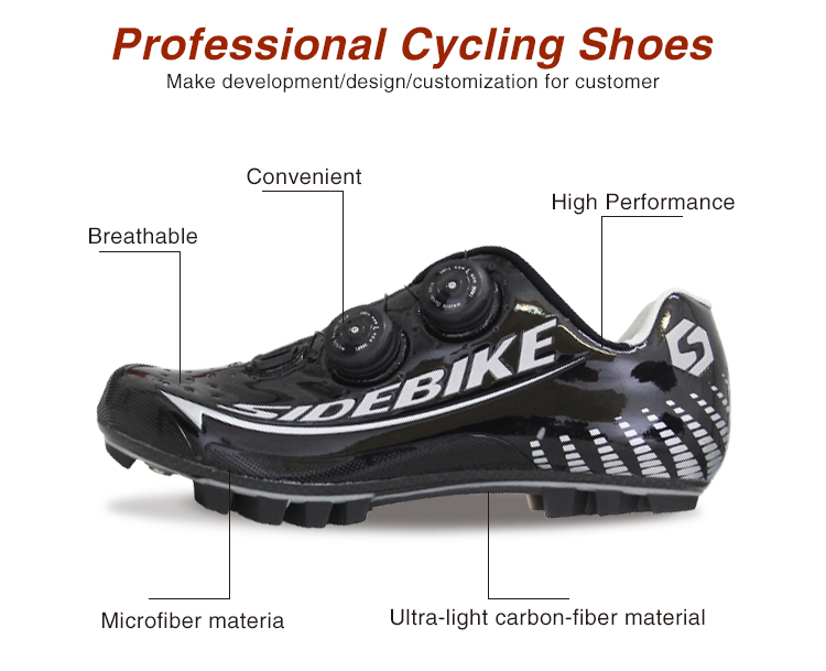 Ultralight Specialized Carbon MTB Shoes Bright Color Printed Low Wind Resistance