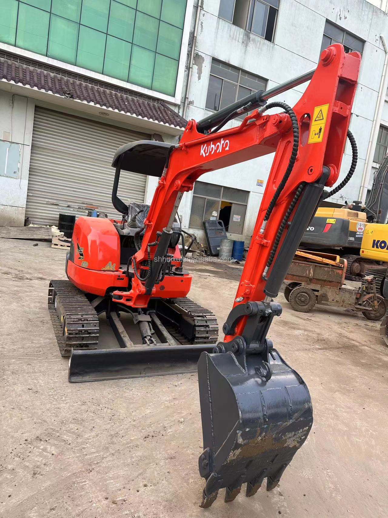 used mini excavator Kubota 35u/ second hand mini excavator Kubota 35u on sale