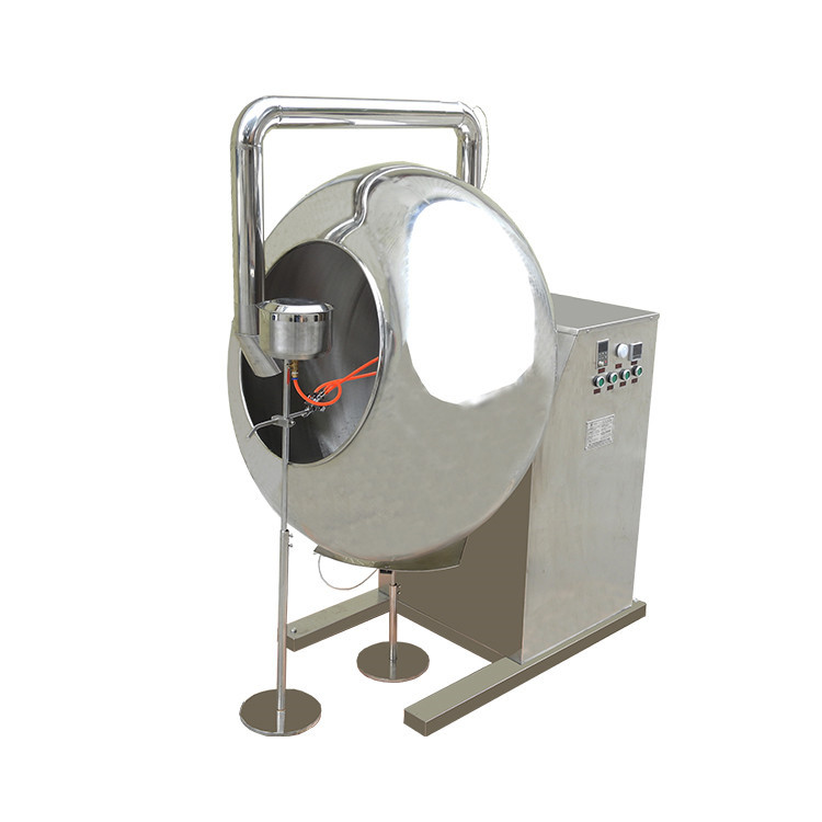 Stainless Steel White Sugar Sugar Film Coating Machine With Stable Running
