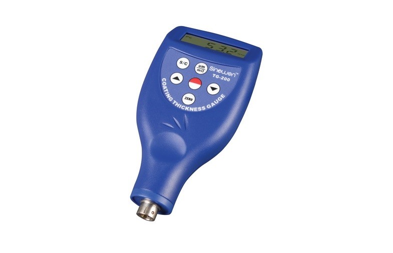 TG-200 Precision Non Destructive Testing Machine Coating Thickness Tester with F and NF Measuring Probes