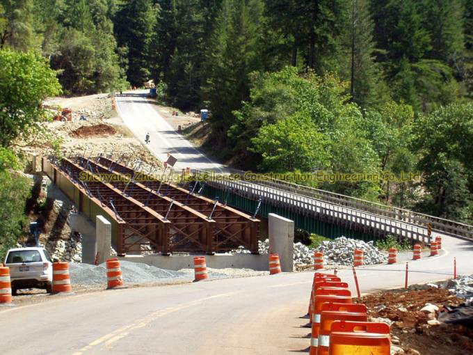 Steel structural bridge girder/ASTM A572 material, AWS D1.5 welding/steel structural box girder bridge