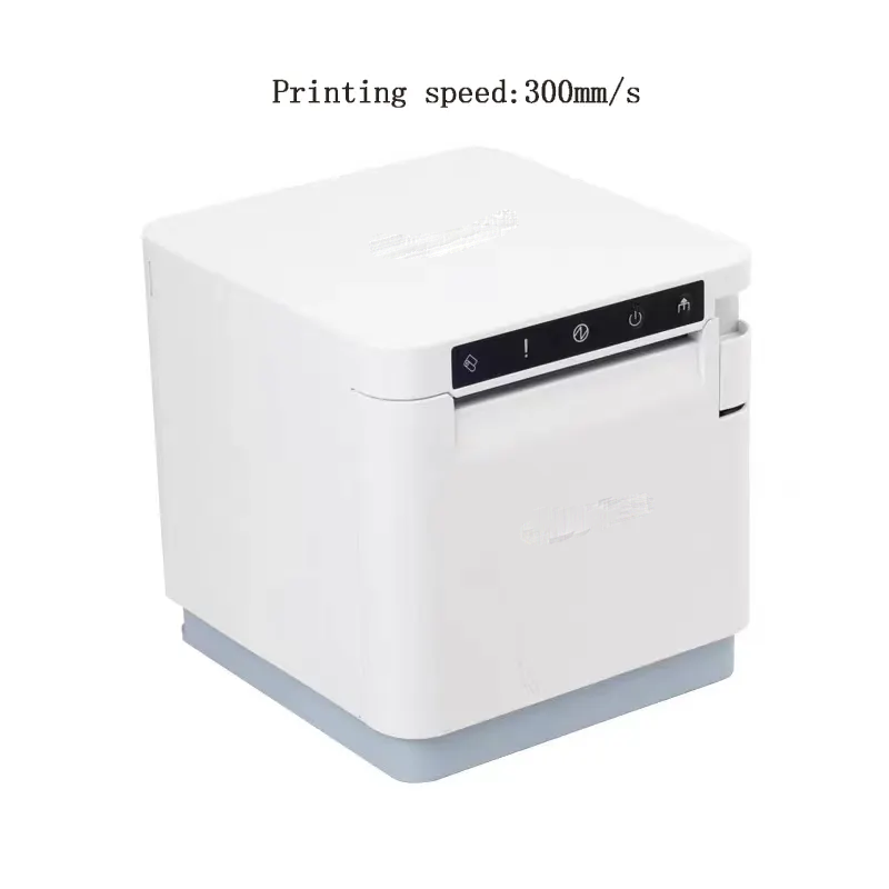 USB/LAN/Serial/BT/WIFI/Ethernet Connectivity 80mm Desktop Thermal POS Printer 150 KM Print Life