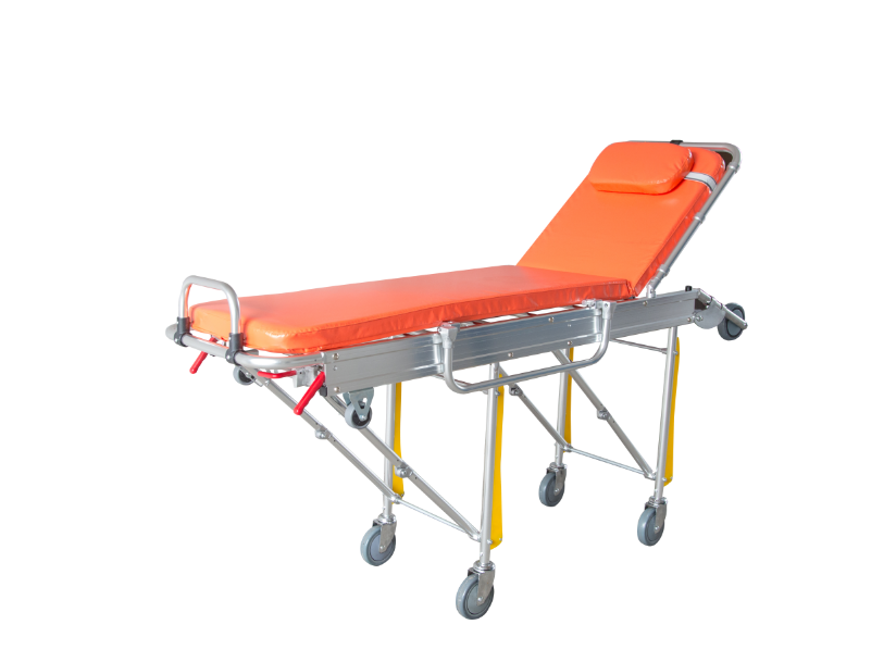 Wide - Edge Ambulance Stretcher Thickened And Durable Steel Rind