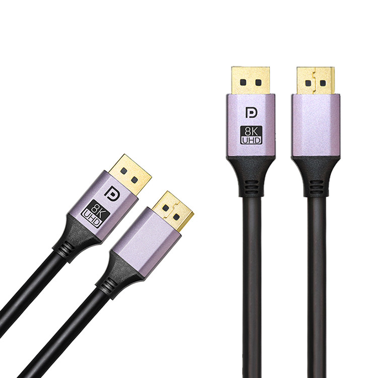 1M 2M 3M DP 1.2 4K 1080P 60Hz Displayport To HDMI Cable For Connecting Laptop