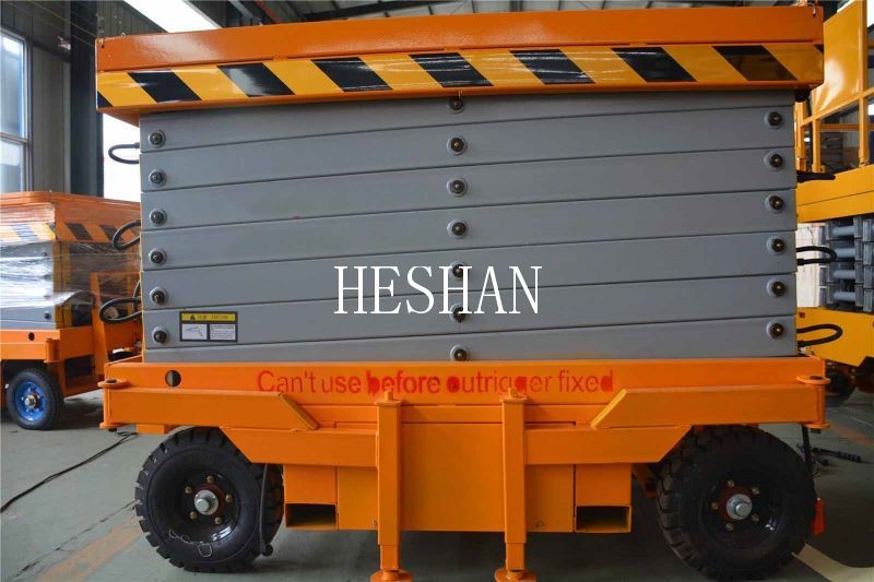 Movable Miniature Scissor Lift Table