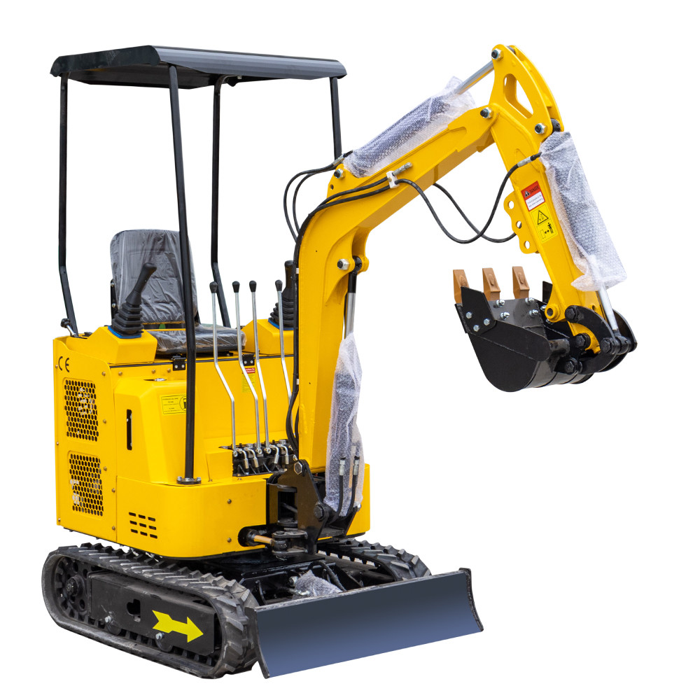 Hightop 1.7 Ton Mini Excavator Hydraulic Mini Crawler Digger With Laidong Engine