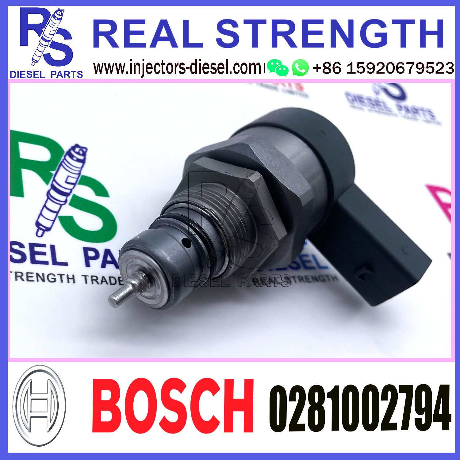 0281002794 Injector Control Valve A6420780149 BOSCH Diesel Pressure Regulator Valve