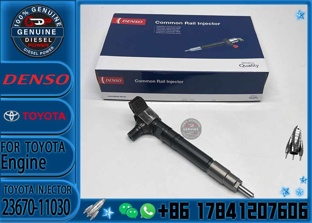 Diesel Common Rail Injector 23670-11030 For Toyota Hilux