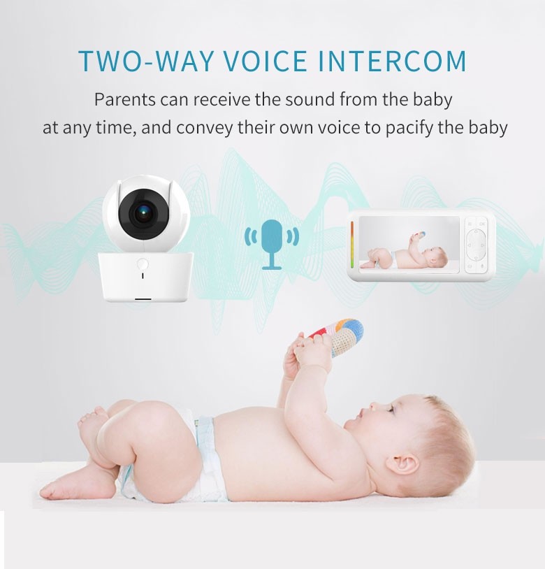 300m Outdoor 720P Baby Monitor Wifi Wireless Pet Camera Distance Alarm Setting