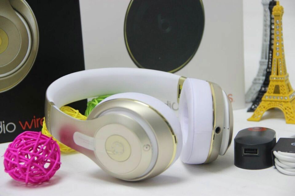 Beats by Dr. Dre Studio 2.0 Wireless Headphones - Gold New Sealed made in china grgheadsets-com.ecer.com