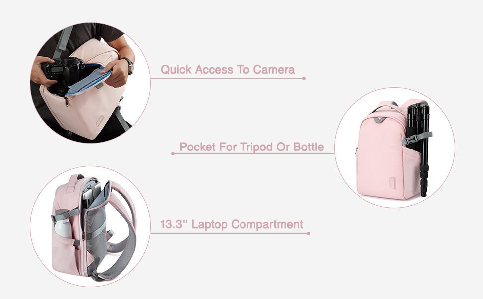 camera small backpack