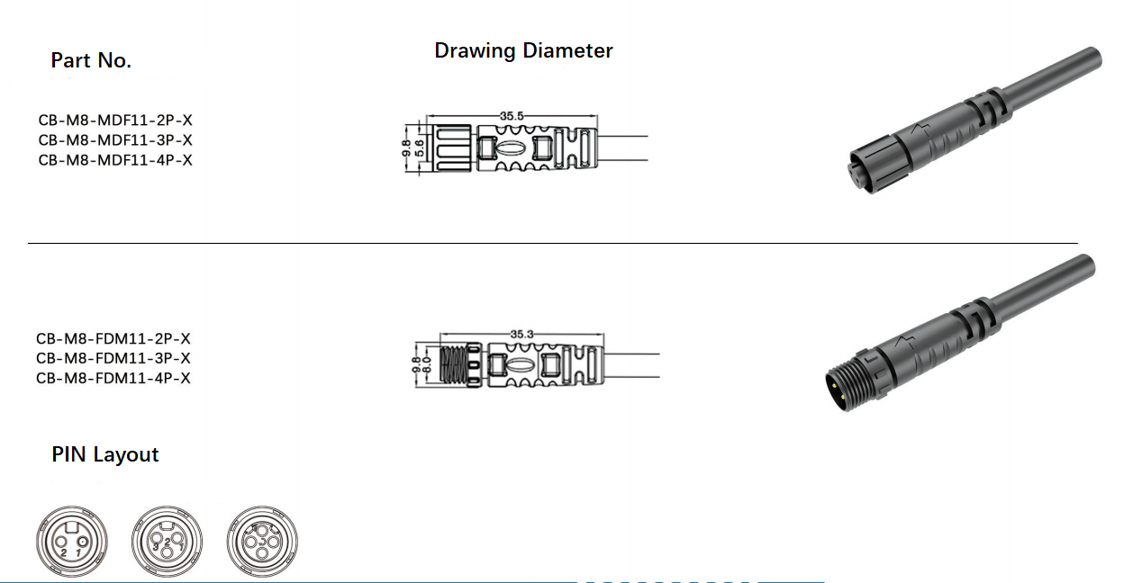 female pcb header