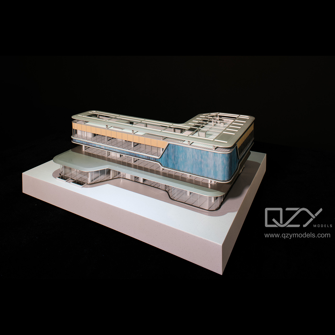 LWK 1/100 Architect Model Makers Thermoforming Business Center