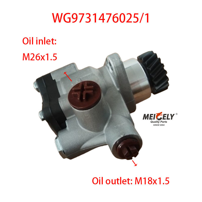 Power Steering Pump WG9731476025/1 For Heavy Truck Howo A7