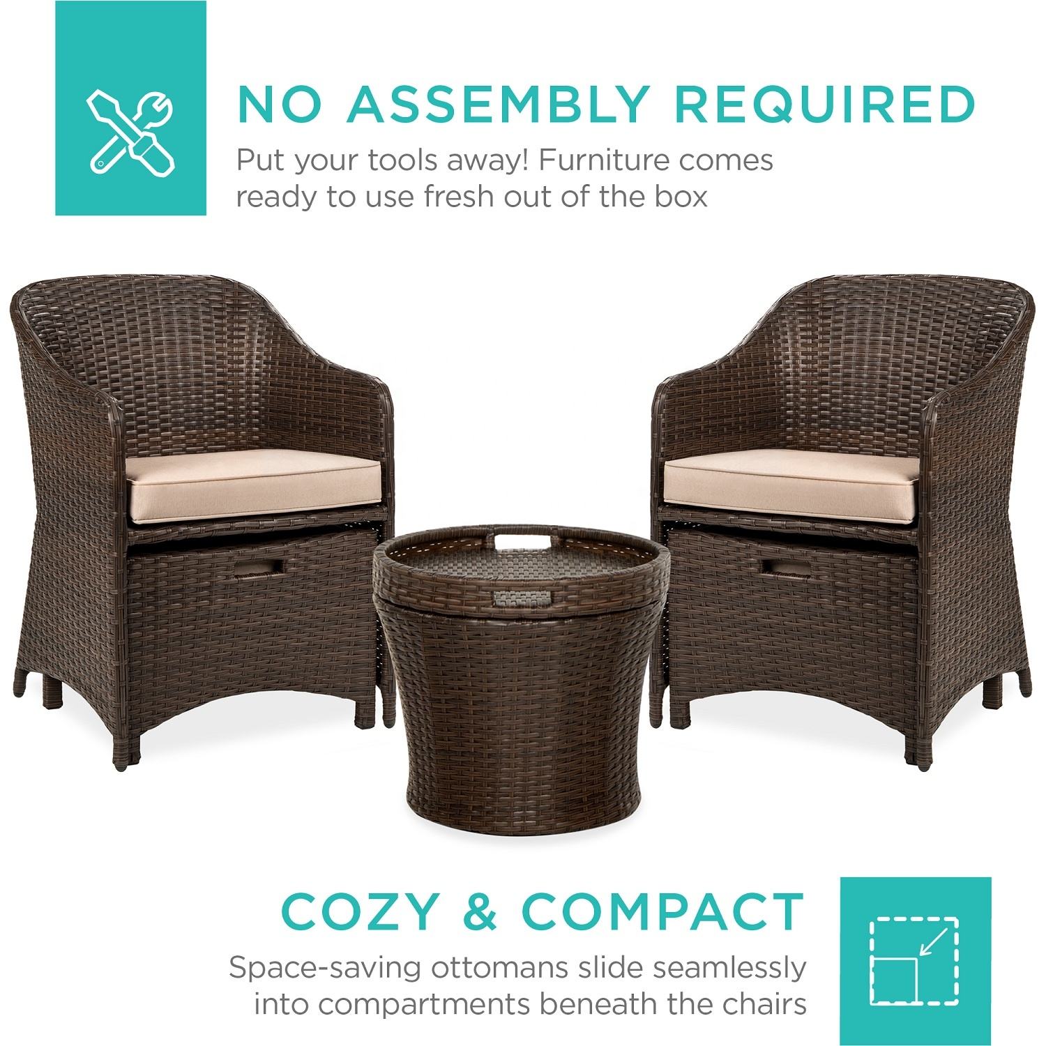 Oem Indoor Outdoor Couch Unfolded Patio Furniture Couch For Dining Room