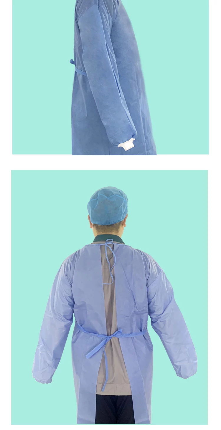 Tear Resistant Disposable Surgeon Gown For Medical Personnel Protection