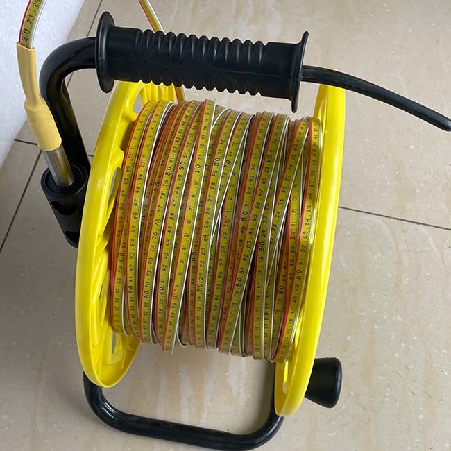 Steel Borewell / Borehole Water Level Meter High Accuracy Metal Alloy