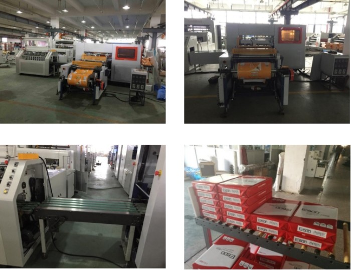 Full Automatic Paper Roll Cutting Machine A3 A4 Paper Cutting And Packing Machine