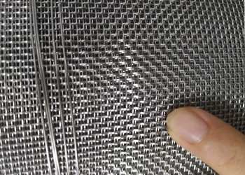 Decorative Stainless Steel Square Wire Mesh , Square Wire Mesh Fencing