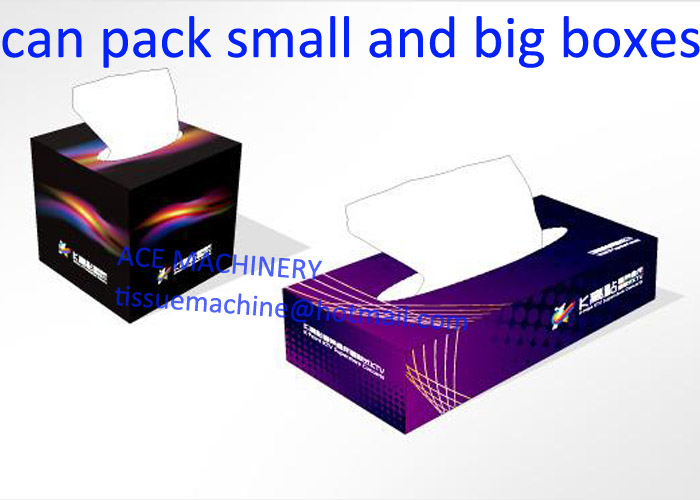 facial tissue box packing machine