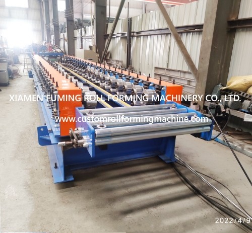 Galvanized Steel Racking Roll Forming Machine 24 Roller Stations
