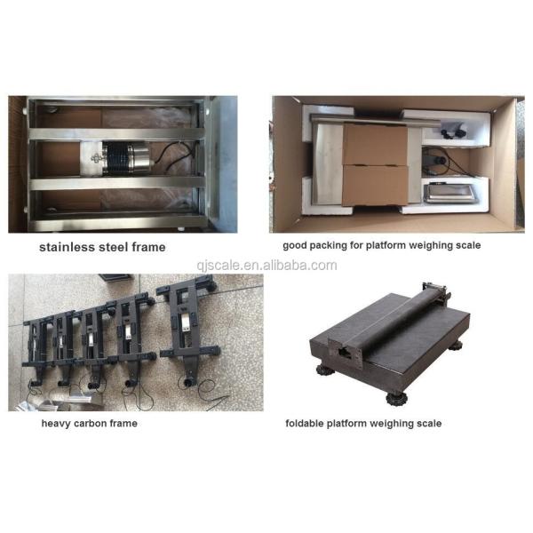 Mini Fold Portable Electronic Scale 60 kg TCS Electronic Platform Scale with Stainless Steel Indicator Bench Scale