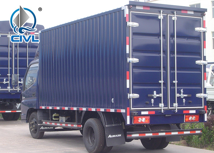 2 Ton Light Duty Commercial Trucks Commercial Box Truck 1200-2200RPM