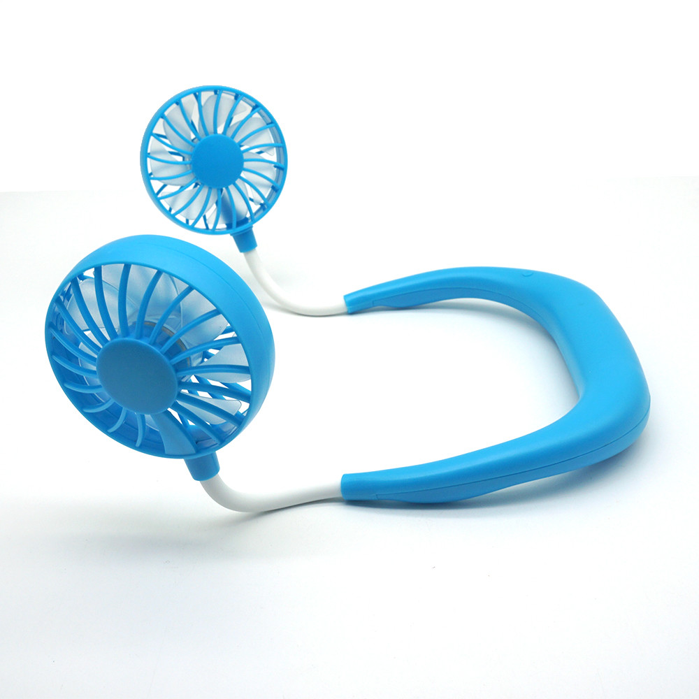 Winds Adjustable 1200mAh 260mm USB Neck Fan