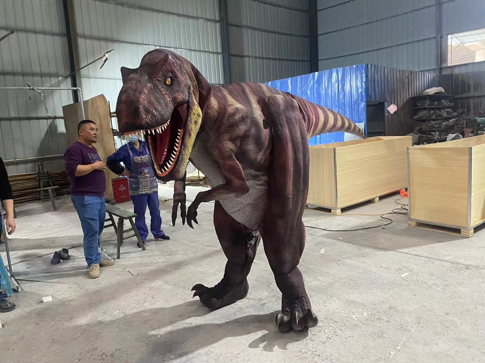 Adult Size Realistic Dinosaur Costume Lightweight Breathable