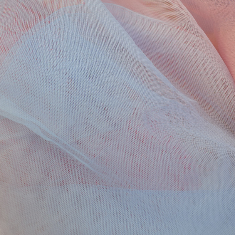 Nylon White Bridal Veil Wedding Tulle Net Mesh Fabric
