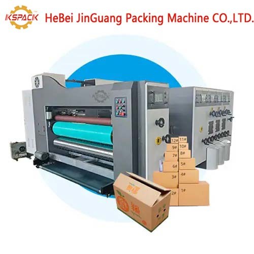 2colors 1200x2400 Printer Slotter Die Cutter Corrugated Machine Customized