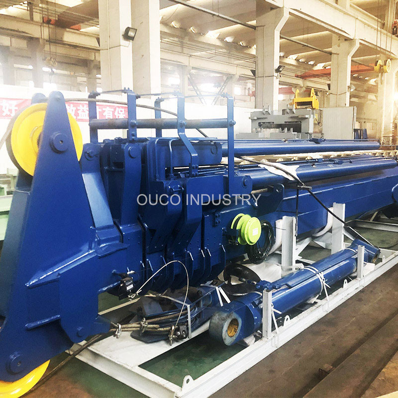 1t30m And 0.85t31m Pedestal Telescopic Boom Crane Easy Operation