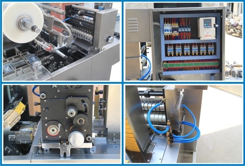 40~80 Bags/Min Transparent Cellophane Packing Machine Customized Voltage BTB-300B