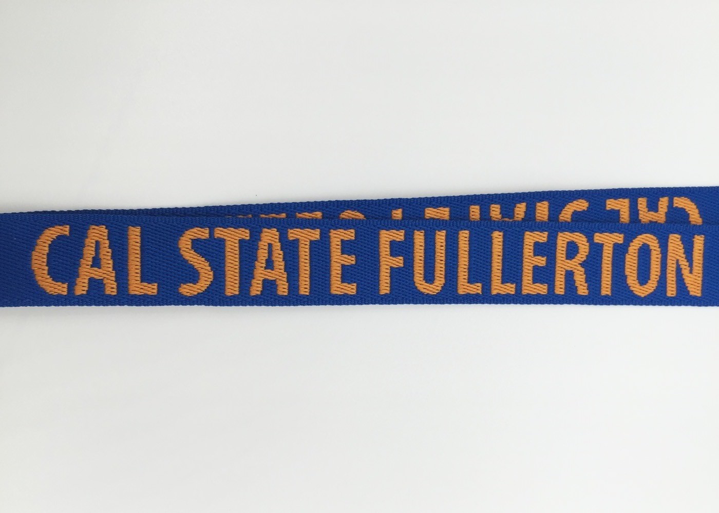 PMS Colors Woven Jacquard Breakaway Neck Lanyard With Badge Holder