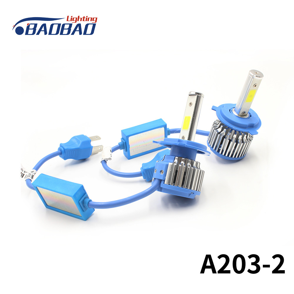 A203-2 30w 3000Lumen COB chips car led headlight