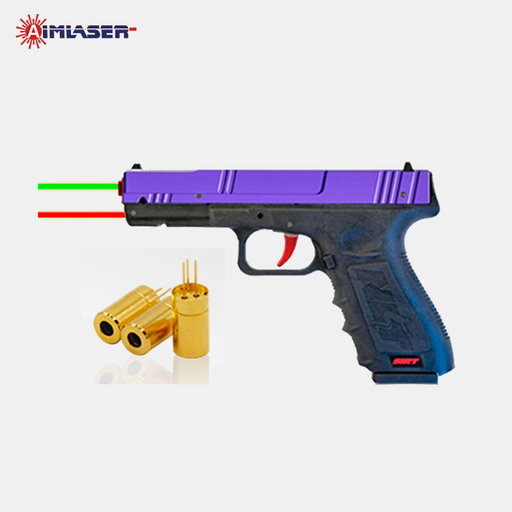 Mini Laser Diode Module 520nm 1mW Green Dot Laser Head for Gun Laser Sight and Grips Aiming Devices